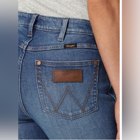 Wrangler Retro The‎ Green Trumpet Flare Jeans size 28x34 new 112336739 - Picture 2 of 5